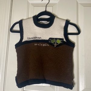 Munsingwear Grandslam golf tank crop top - size xs